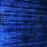 horiz – blue internet code